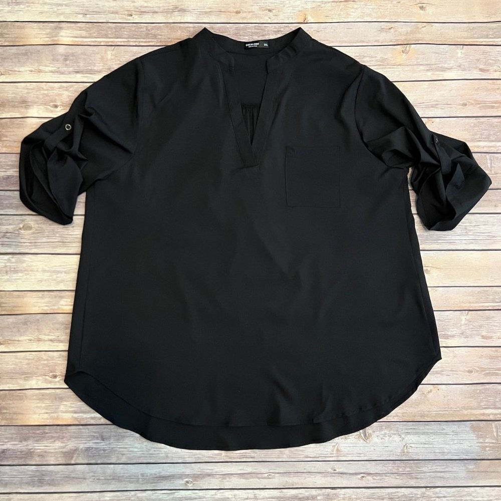 Shein Pullover 3/4 Sleeve Blouse